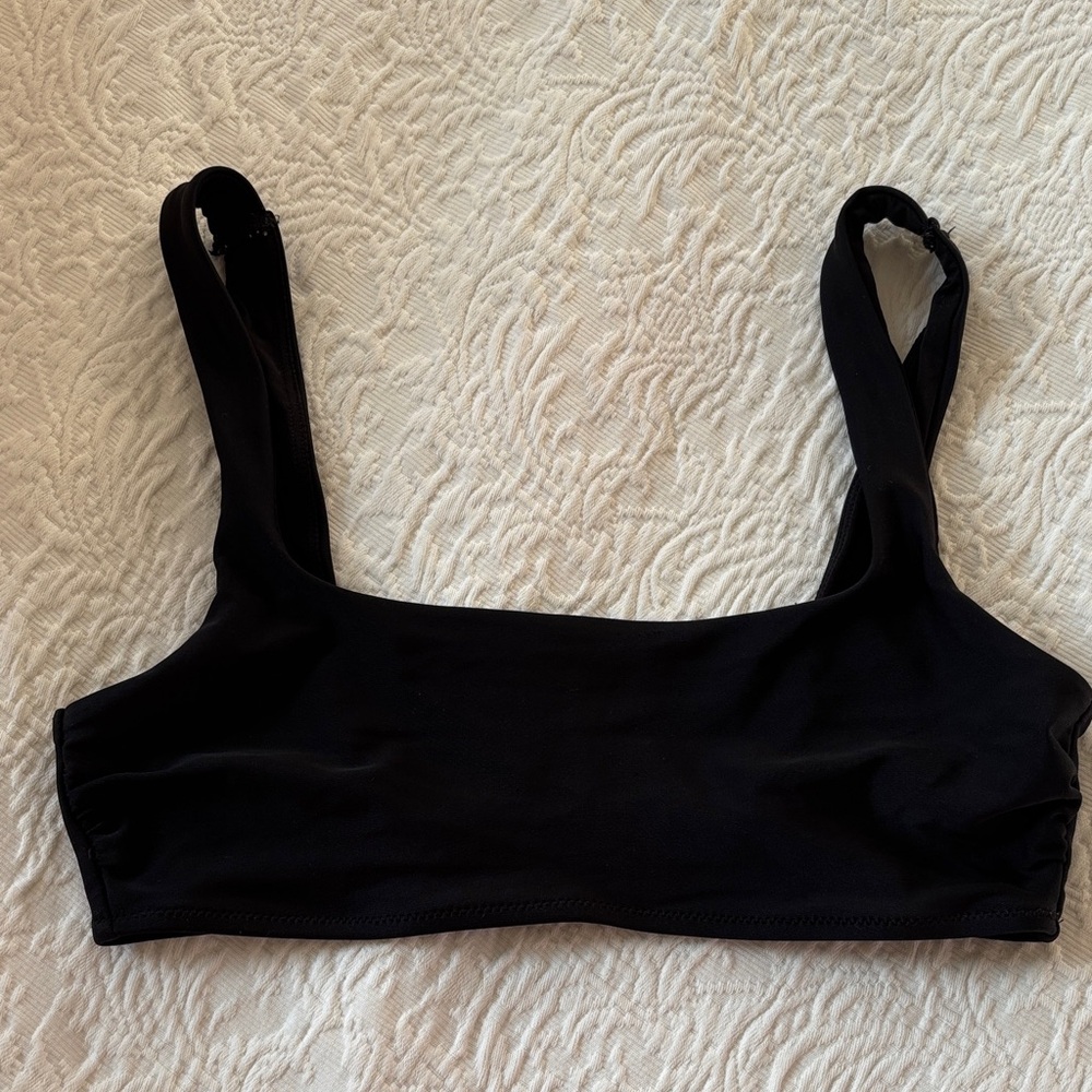 Aerie Black Bikini Top